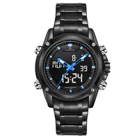 

9050 NAVIFORCE famous brand strainless steel college watches Latest hot sale ebay watches Military Sport Watches Men's Clock