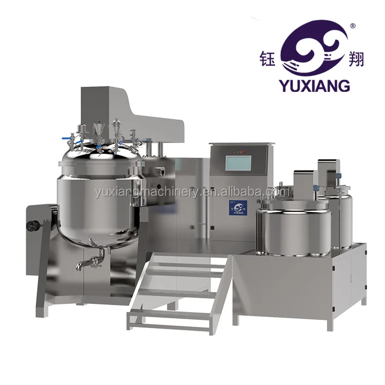 300L Vacuum Homogenizing Cream Emulsifier Mixer Mayonnaise Making Machine
