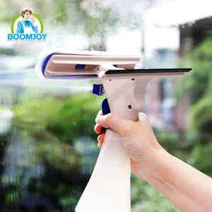 Boomjoy Water Filter spray window squeegee Hand Held Installation steam glass cleaner wiper.