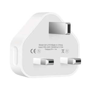 5W UK USB Phone Charger Plug