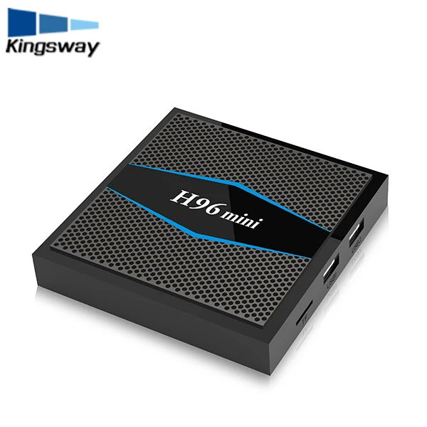 Smart TV BOX 2GB RAM 16GB Amlogic S905W H96 MINI  Android TV Box H.265 4K WIFI BT 100M LAN IPTV Media Player 2GB+16GB H96 MINI