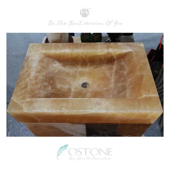 Hand Carved Decorative Natural Stone Vessel Honey Onyx Sink Buy Onyx Sink Honey Onyx Sink Stone Vessel Sink Onyx Honey Product On Alibaba Com