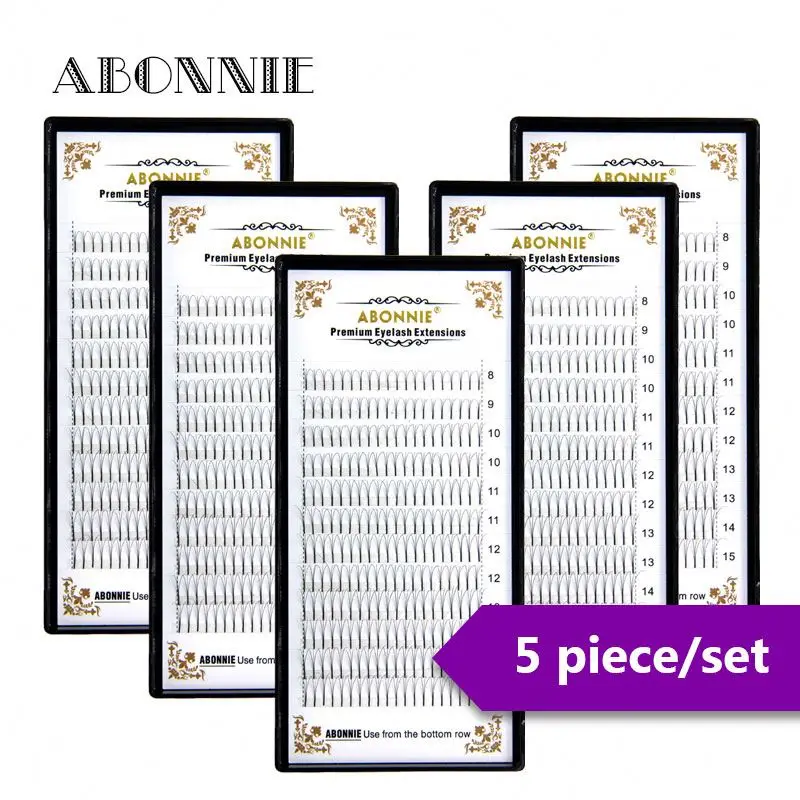 

Abonnie Wholesale Price 3D Strip Lashes Silk Eyelashes Faux Mink 3D False Eyelashes Extensions, Matte black