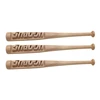 Solid Wood garden games Wooden Baseball Bat carving Unfinished Baseball set