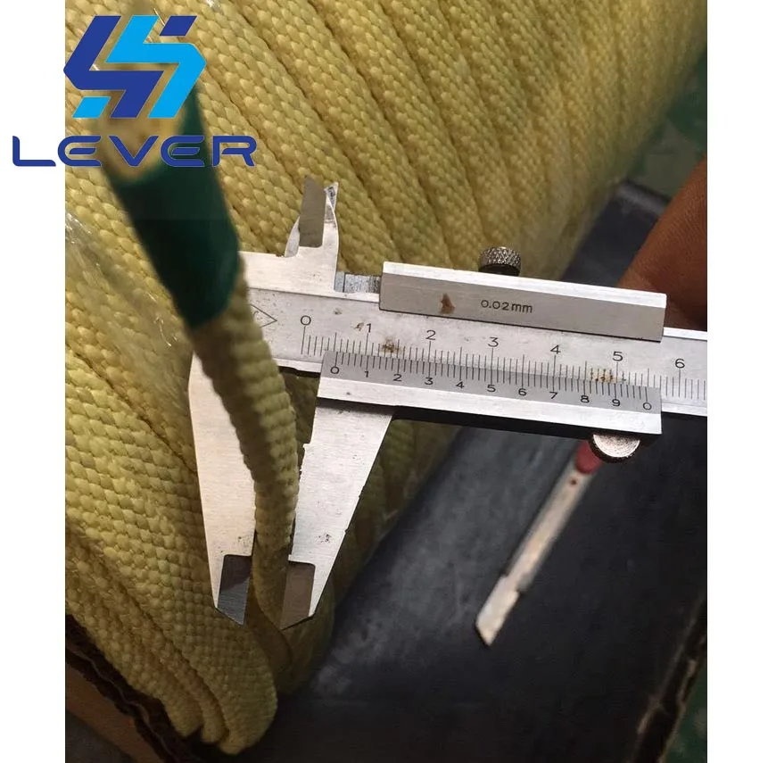 Square or Round Braided Aramid/Kevlar Rope with High Strength