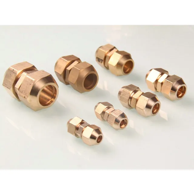 

Brass 45 Flare 1/4" Male BSP Connector Adapter Tube Fitting with nuts