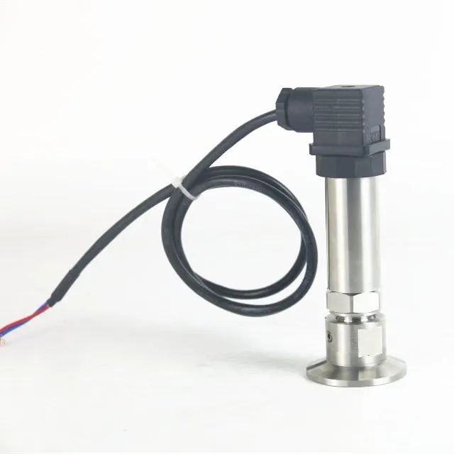 hot sale Sanitary Flush flat Diaphragm membrane pressure transducer sensor
