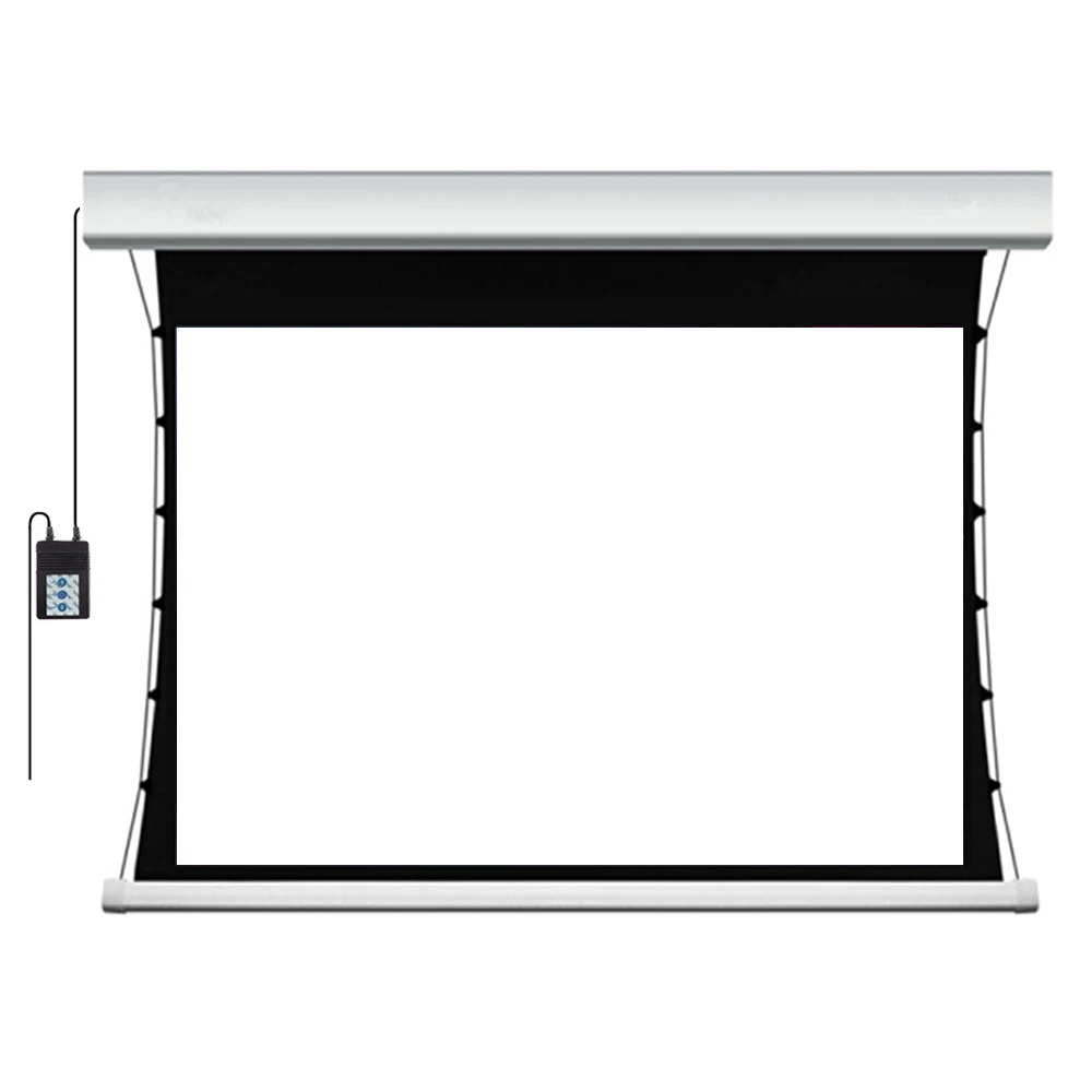 180 Inch 169 Electric Tubular Motor Tabtension Projector Screen