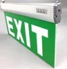 CB certification 1.2V Led emergency exit left right single double side acrylic exit sign light