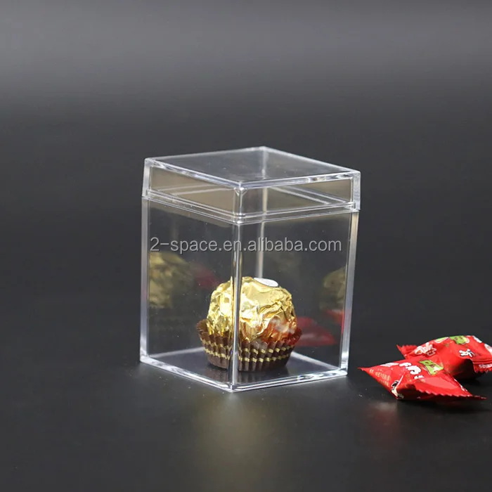 Perspex Favor Treats Container Plastic Food Safe Box Clear Plexiglass