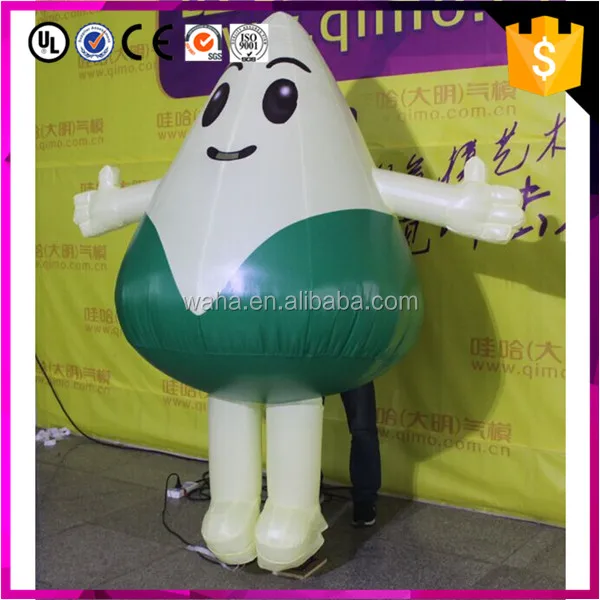 Inflatable Rice Ball Attractive Big Inflatable Rice Dumpling Costume for Dragon Boat ...