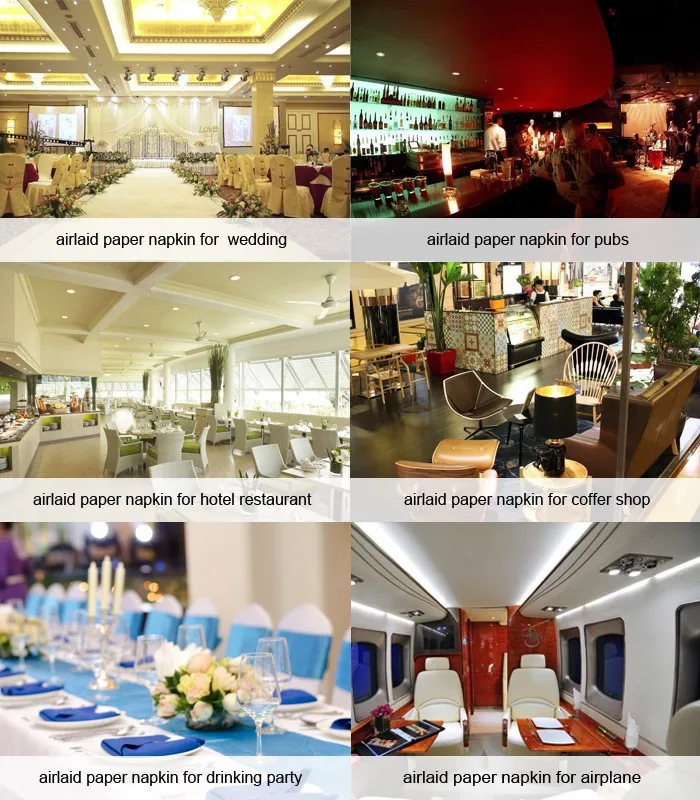 Applications of airlaid paper napkin