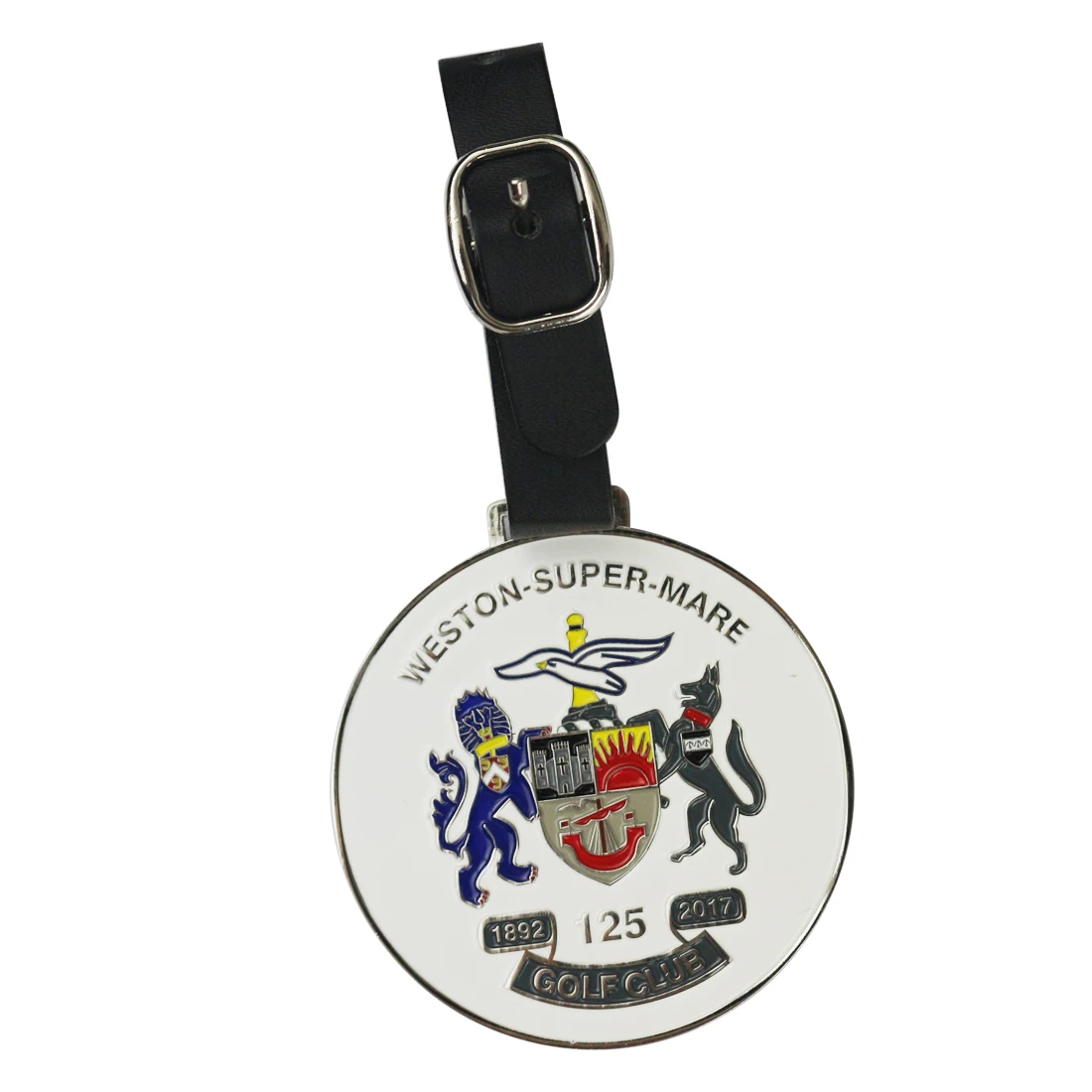 aluminum golf bag tags