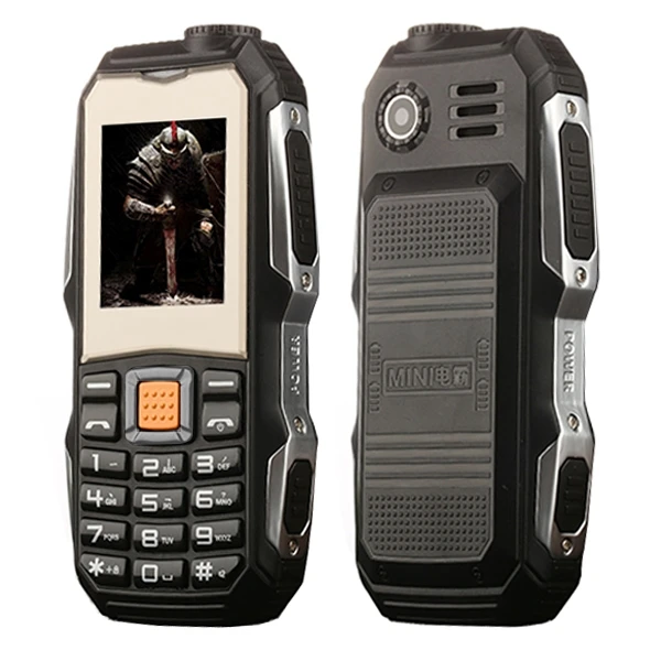 Waterproof Shockproof Dustproof L9 Triple Proofing Elder Phone 3800mAh 1.8 inch 21 Keys LED Flashlight FM Dual SIM gsm phone
