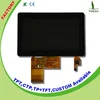 Small flexible lcd display 4.3&quot; touch panel for windows