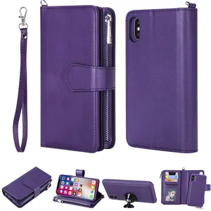 Magnetic Wallet Phone Case iPhone X