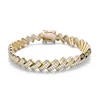8.5inch Baguette Chain Mens Hip Hop Chain