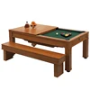 Professional Dining Pool Table Room Size for 7ft Pool Table