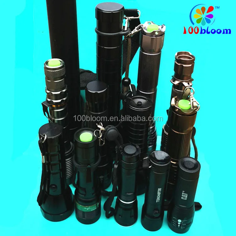 Factory wholesale promotional aluminum 14 led flashlight torch with 3xAAA batteries
