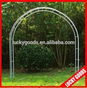 
customized heart shape metal garden wedding arch wholesale 