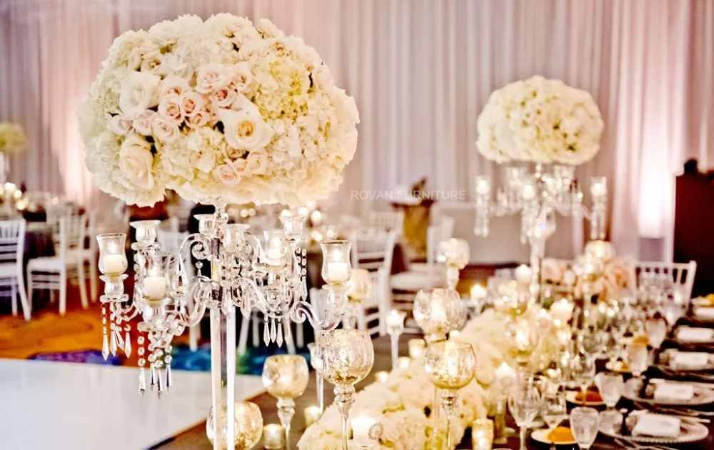 Love Shape Crystal Centerpieces Wedding Table Decorations - Buy Centre ...