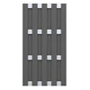 outdoor wpc flex garden gates and fences