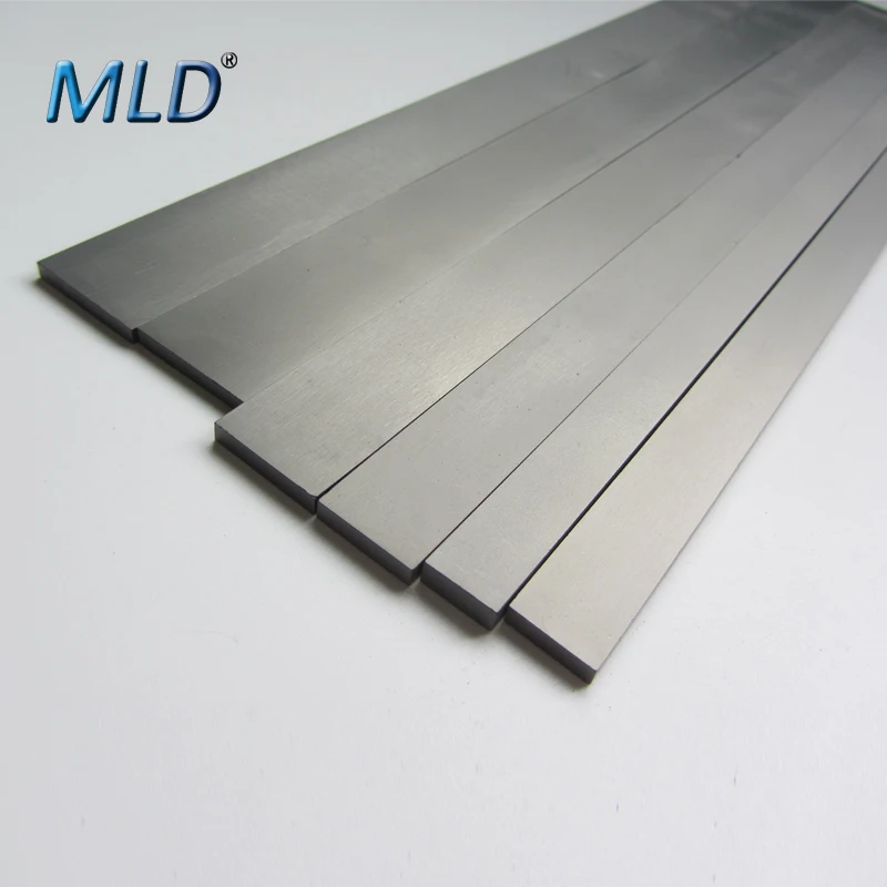 310mm Long Sintered Tungsten Carbide Flat Bar Carbide Rectangular Blank