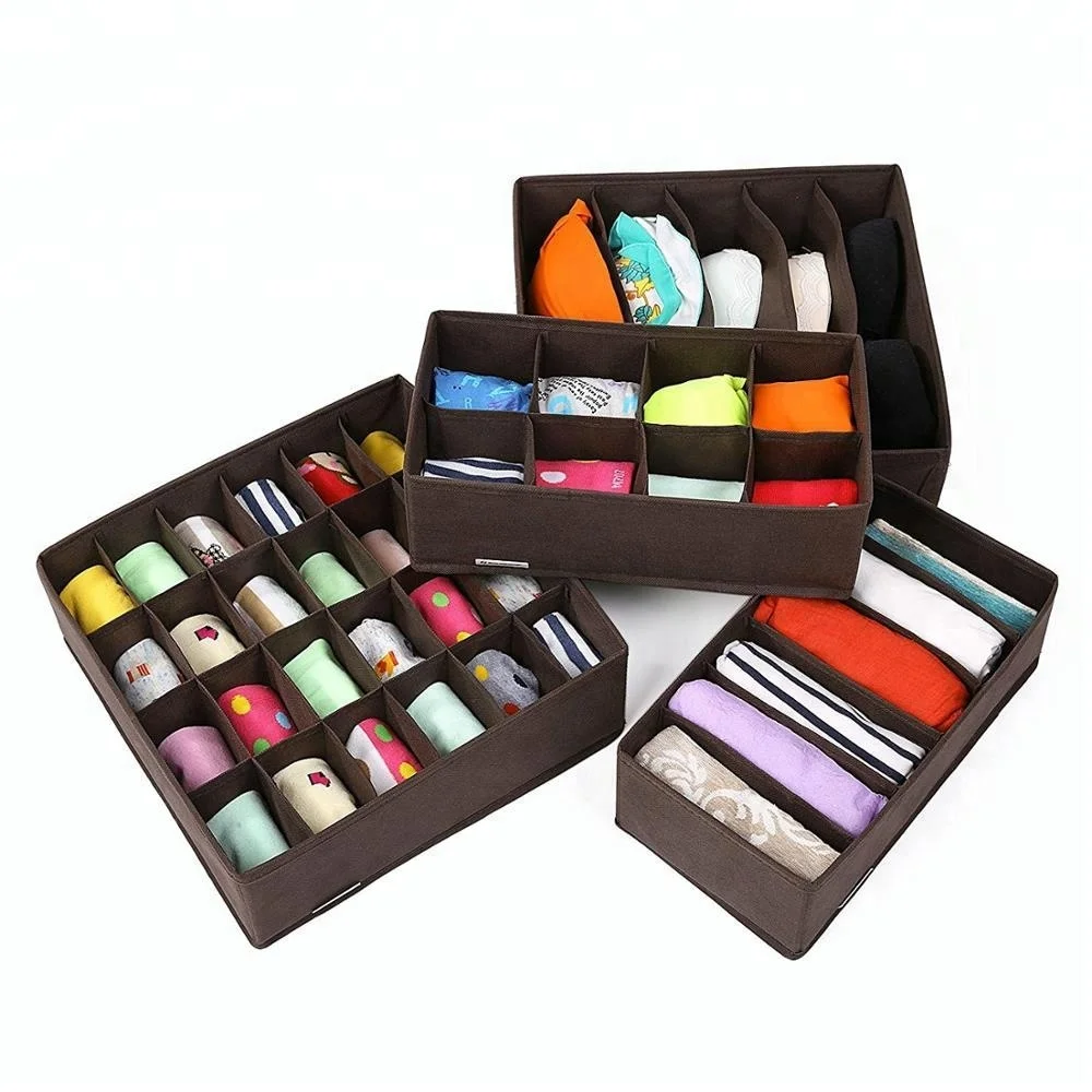 Foldable Closet Underwear Organizer Drawer Baby Closet Dividers Divider