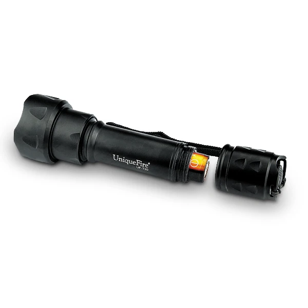 UniqueFire T20 zoom adjustable led hunting focusing flashlight