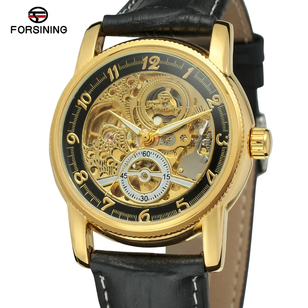 montre squelette automatique pour homme