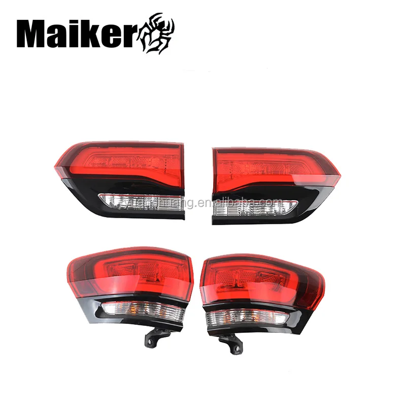 

LED Taillight for Jeep Grand Cherokee 2014+ offroad rear light auto taillamp assembly accessories, Red