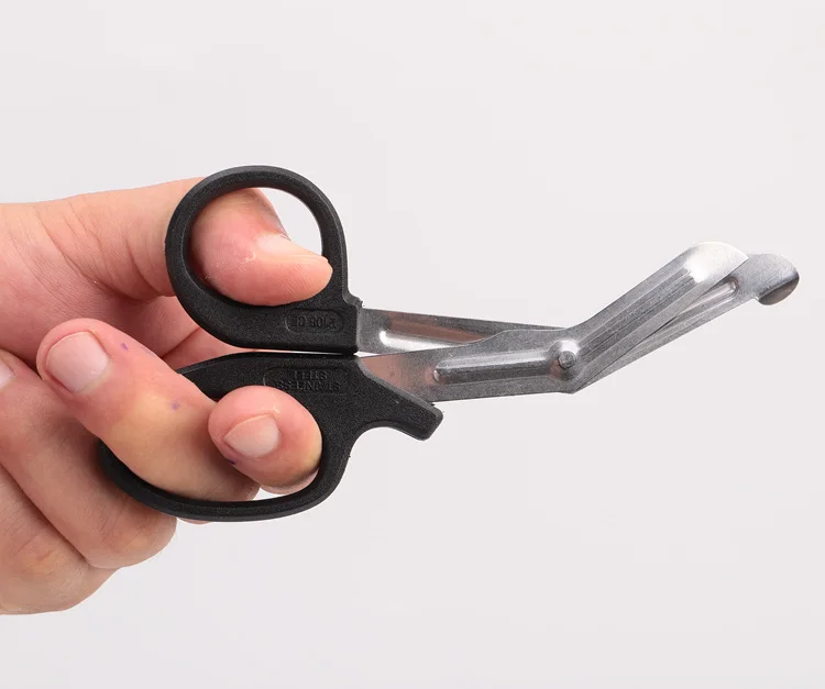 
High Quality Stainless Steel Curved Medical Shears Lister Trauma Bandage Scissors 