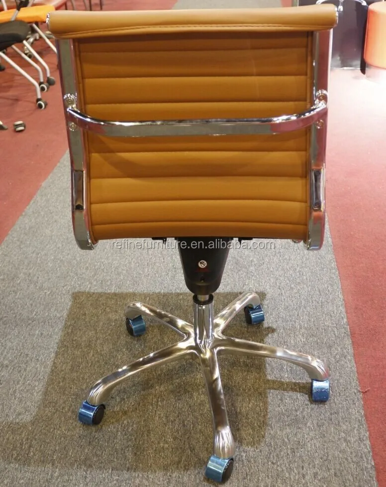 Synthetic Leather Modern Armless Office Chair No Arms Rfs075w Buy