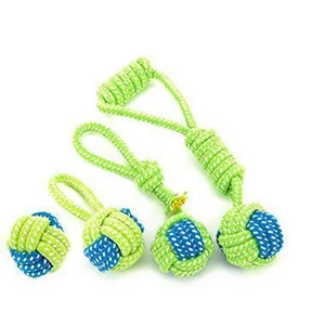 Image of Tough Dog Toys 4PCS Sets Rope Cotton Pet Toys Customized Sets Factory Price