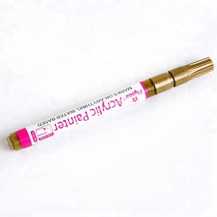 Flysea 0.5mm Extra Fine Point 12 Colors Water Based Rock Painting