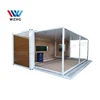 40ft Luxury cheap prefabricated modular flat pack container house