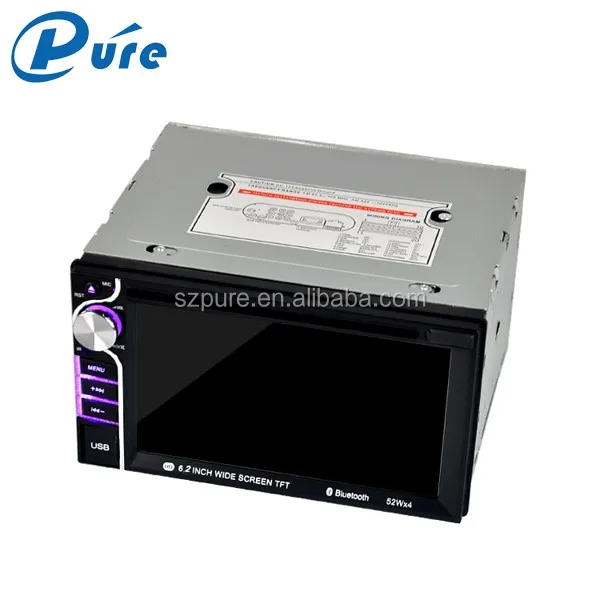 Radio Dvd Player Pioneer Car Dvd Player 2 Din 6.5 Inch Auto Stereo Bluetooth Player With