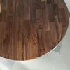 walnut table top with finger joint