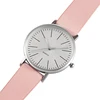 New Fashion Watch Sets Ultra Thin Dial Male Female One Leather Casual Quartz Watch Two Watch Hands European Style Watches