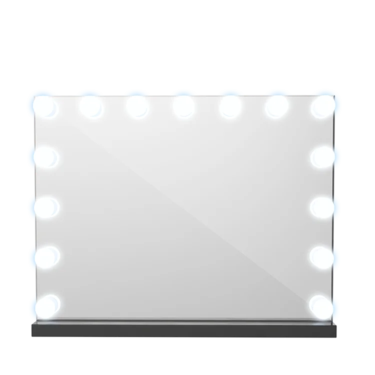 Broadway Desktop Celebrity Mirror Hollywood Vanity Girl 15 Lamps Beauty