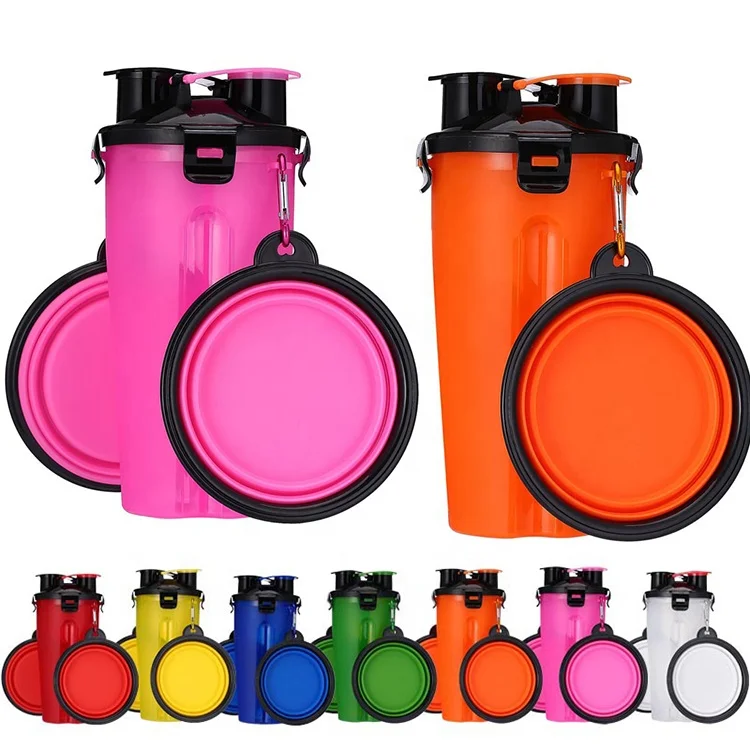 Wholesale Bowl Drinking Portable Pet Dog Water Bottle for Pet Dog