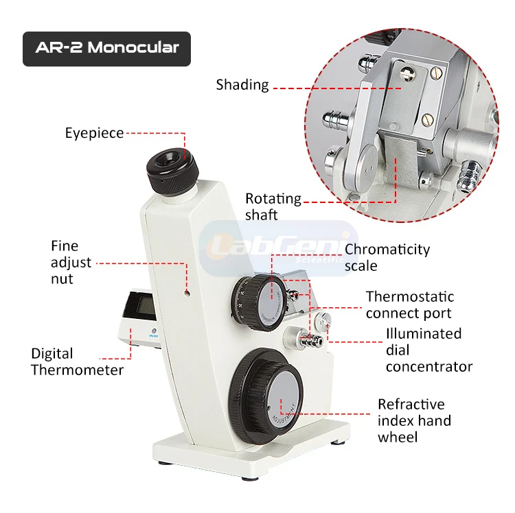 Digital Abbe Refractometer