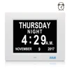 SSA Dementia Day Alarm Clock Perfect for Seniors, Digital Day Clock For Senile Dementia,Alzheimer's Disease And Memo Loss People