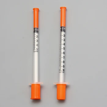 Sharp Needle Smallest Gauge Insulin Syringe Used Medical Grade ...