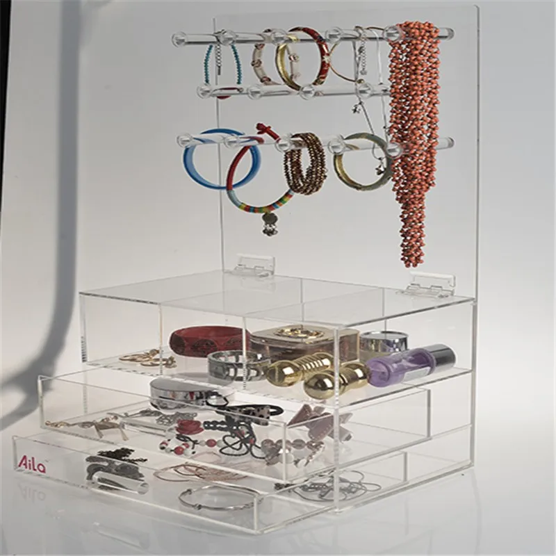 Ecofriendly Clear Acrylic Collection Jewelry Display Case Lucite Jewelry Display Box Buy