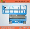 hydraulic self propelled scissor manual man lift for one person operate hot sale