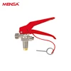Dry Powder Fire Extinguisher Valve with Safety Device