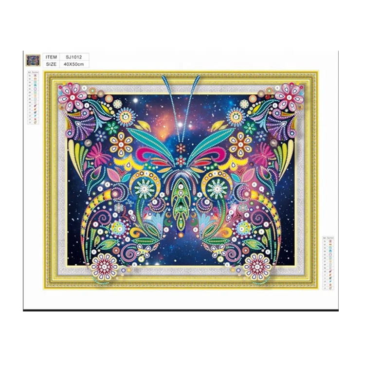 
High-quality canvas 5D DIY special-shaped DIY diamond painting 