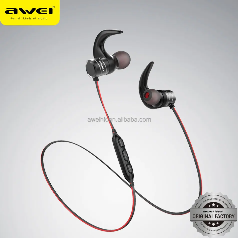 

Professional Original Shenzhen Manufacturer AWEI wireless bluetooth earphone