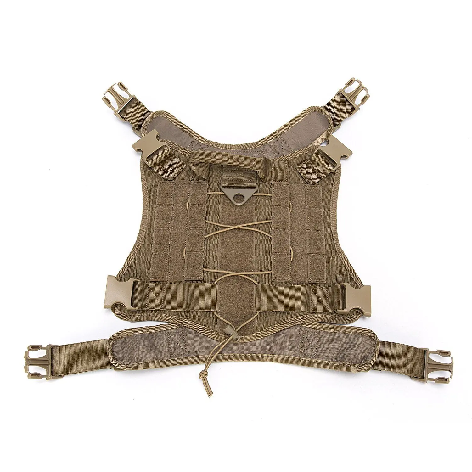 Nylon Durable Cool Military Dog Clothes Pet Harness Hunting Dog Vest Training For Wholesale